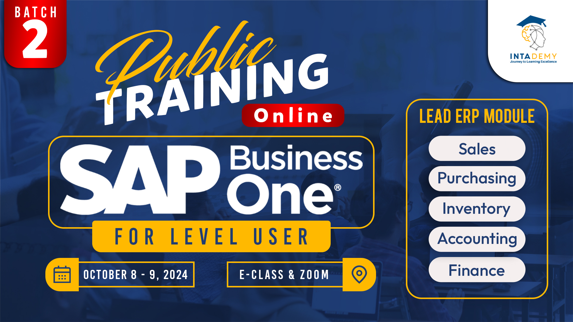 Public Training - SAP Business One (Online) Batch 2